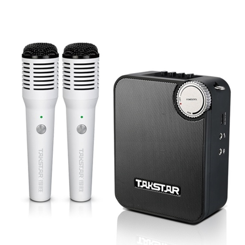 TAKSTAR E500W-2H Беспроводной портативный усилитель Takstar E500W-2H с ручными микрофонами