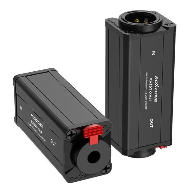Переходник Roxtone RA2DT-XMJF 6.3mm Jack female (мама) - XLR male (папа)