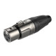 Разъем Roxtone RX3F-NT XLR female (мама)