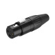 Роз'єм Roxtone RX3FP-BG XLR female (мама)