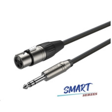 Готовий мікрофонний кабель Roxtone SMXJ220L3, 2x0.22 кв.мм, вн.діаметр 6 мм, 3 м