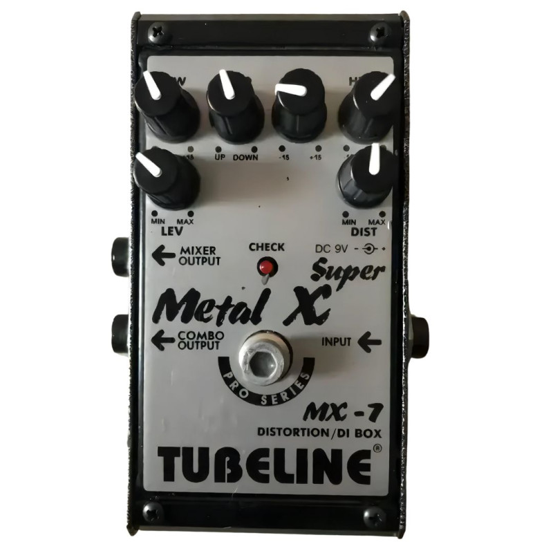 TUBELINE SUPER METAL X MX-7 Педаль ефектів - дисторшн