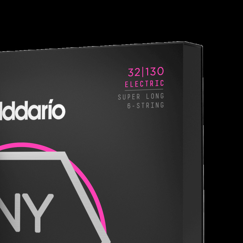 D‘ADDARIO NYXL32130SL NYXL BASS REGULAR LIGHT 6-STRING / Super Long Scale (32-130) Струни для бас-гітари