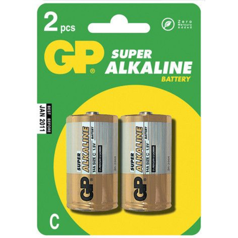 GP SUPER ALKALINE 1.5V C