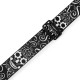 LEVY'S MP2CAL-003 2 Poly Calaca Guitar Strap – Skulls Ремінь для гітари