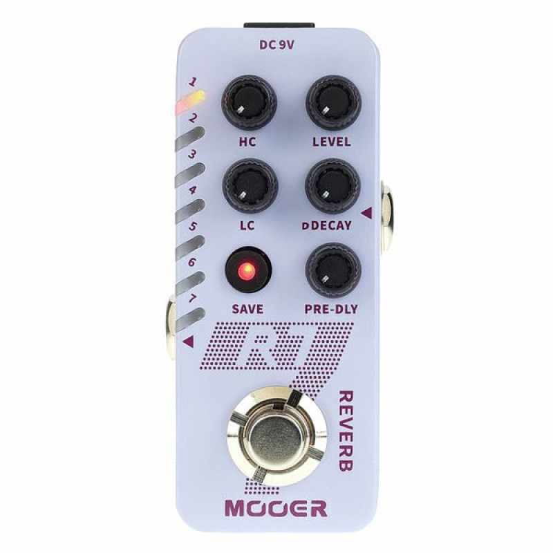 MOOER R7 Reverb Педаль ефектів