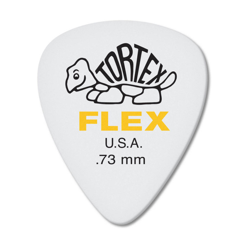 DUNLOP TORTEX FLEX STANDARD PICK .73MM Медіатори