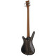 WARWICK Teambuilt Pro Series Corvette $$, 4-String (Nirvana Black Transparent Satin) Бас-гітара