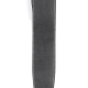 D`ADDARIO 25LS00-DX Deluxe Leather Guitar Strap (Black with Contrast Stitch)