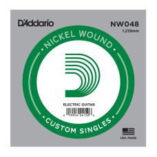 D'ADDARIO NW048 XL Nickel Wound 048 Струна для электрогитары
