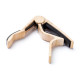 DUNLOP 83CM TRIGGER CAPO ACOUSTIC CURVED MAPLE Каподастр