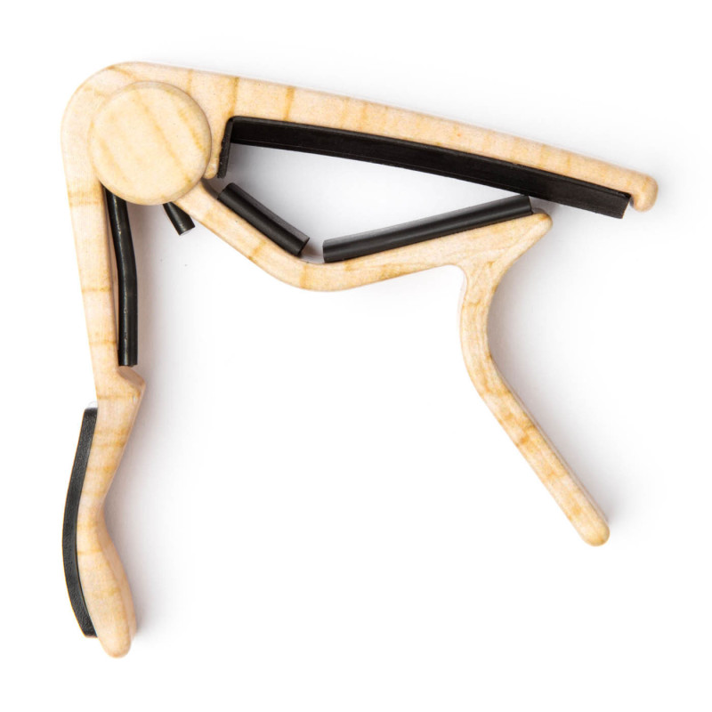 DUNLOP 83CM TRIGGER CAPO ACOUSTIC CURVED MAPLE Каподастр
