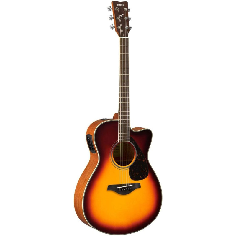 YAMAHA FSX820C (Brown Sunburst) Електро-акустична гітара