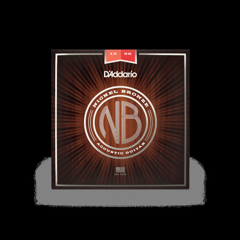 D‘ADDARIO NB1356 NICKEL BRONZE MEDIUM (13-56) Струни для акустичної гітари