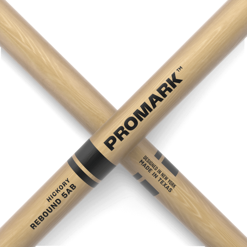 PROMARK REBOUND 5AB Lacquered Hickory Acorn Wood Tip