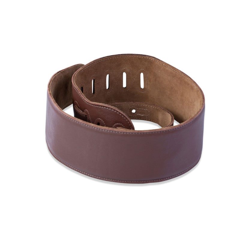 LEVY'S M4GF-BRN CLASSICS SERIES PADDED GARMENT LEATHER BASS STRAP (BROWN) Ремінь для гітари