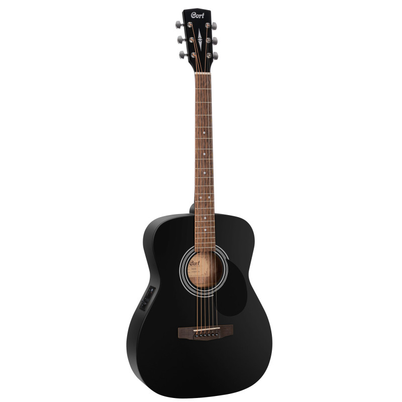 CORT AF510E (Black Satin) Акустична гітара
