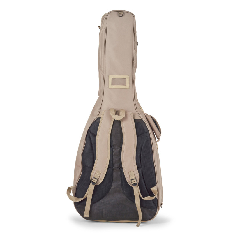 ROCKBAG RB20449 K Student Line Cross Walker - Acoustic Guitar Gig Bag - Khaki