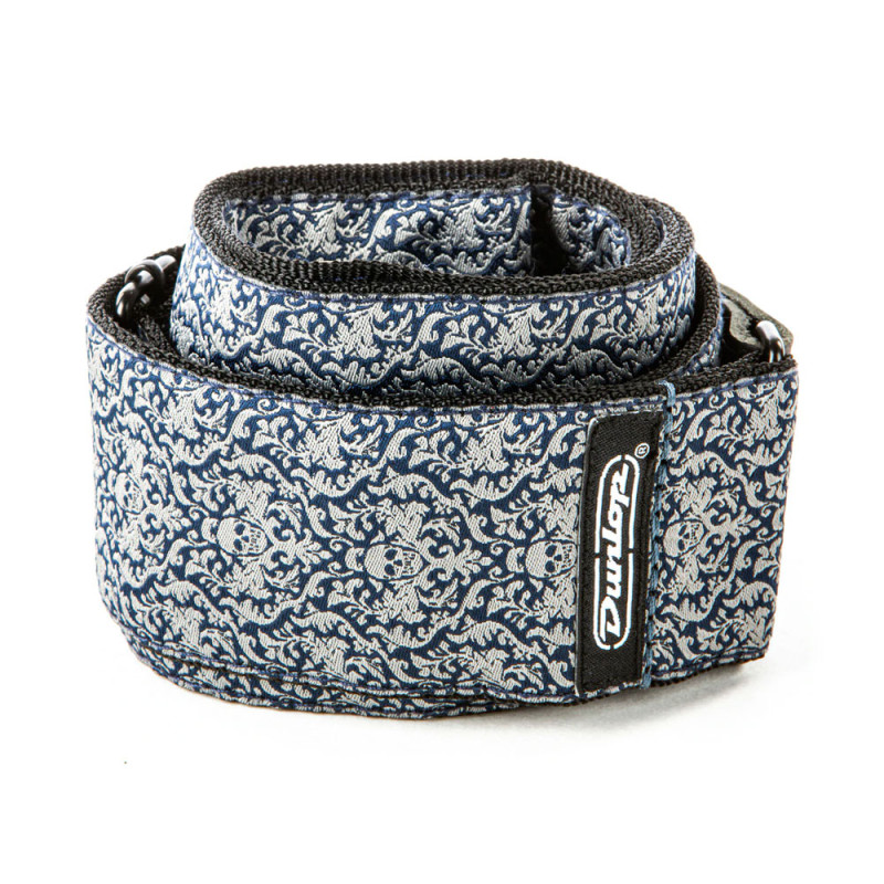 DUNLOP D6715 JACQUARD FLEURS DE SKULL STRAP Ремінь для гітари
