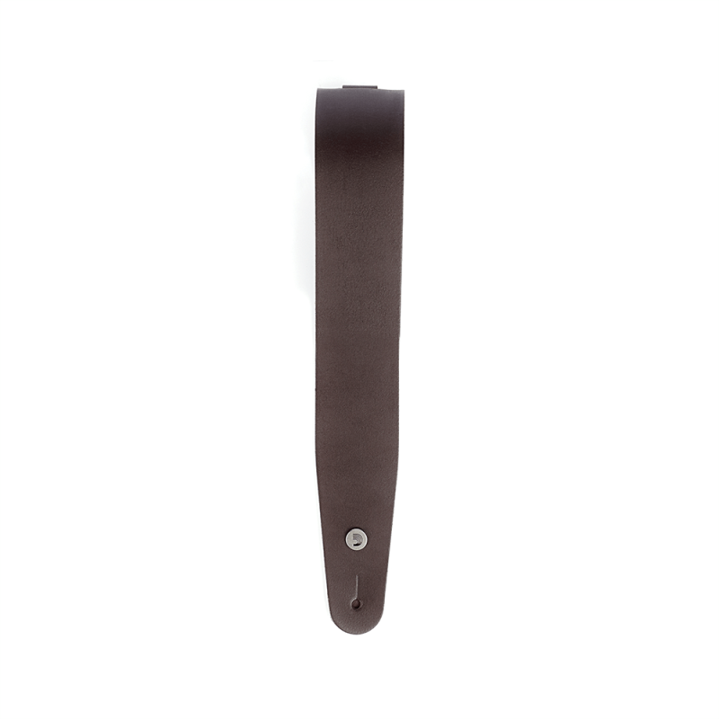D`ADDARIO 25L01-DX DELUXE LEATHER GUITAR STRAP (BROWN)