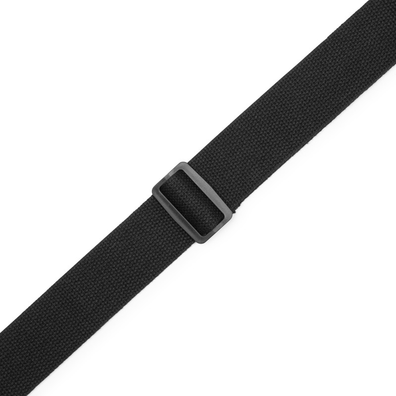LEVY'S MC2PH-BLK 2 Black Cotton Pick Holder Guitar strap Ремінь для гітари