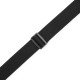 LEVY'S MC2PH-BLK 2 Black Cotton Pick Holder Guitar strap Ремінь для гітари