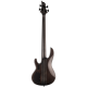 LTD D-4 (BLACK NATURAL BURST SATIN)