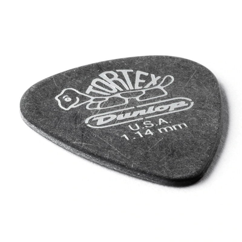 DUNLOP TORTEX PITCH BLACK STANDARD PICK 1.14MM Медіатори