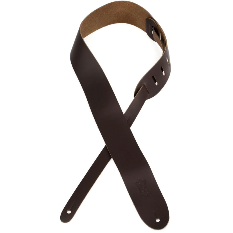 LEVY'S M12-BRN CLASSICS SERIES GUITAR STRAP (BROWN) Ремінь для гітари