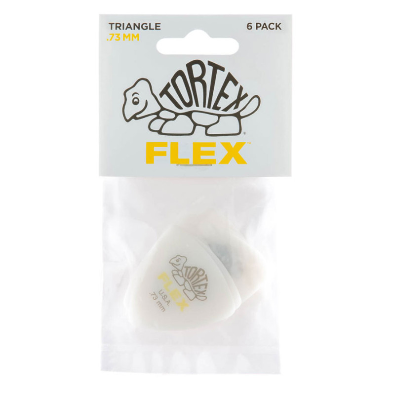 DUNLOP TORTEX FLEX TRIANGLE PICK .73MM Медіатори