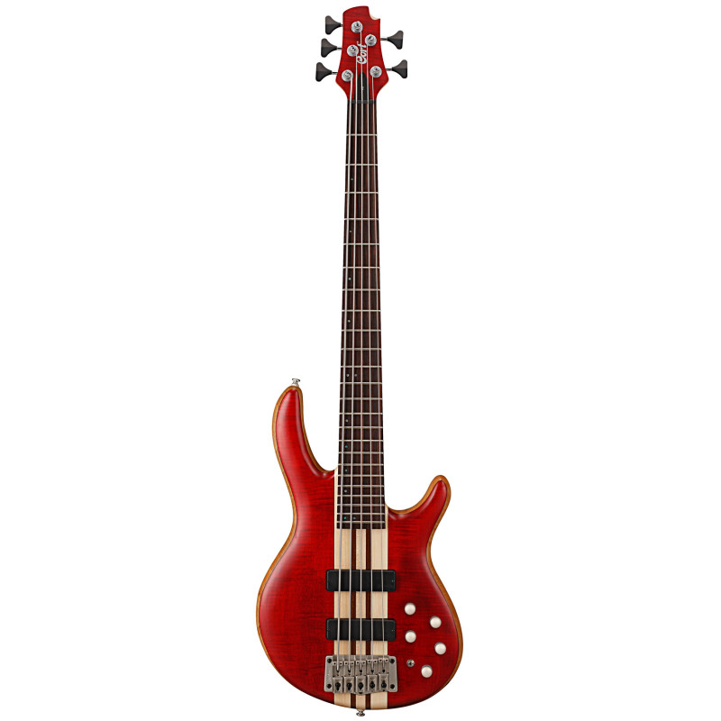 CORT A5 Plus FMMH (Open Pore Black Cherry) Бас-гітара