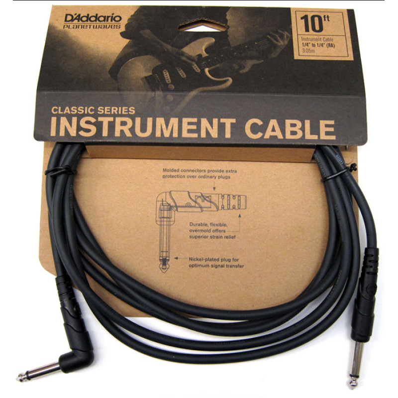 D'ADDARIO PW-CGTRA-10 Classic Series Instrument Cable (3m)