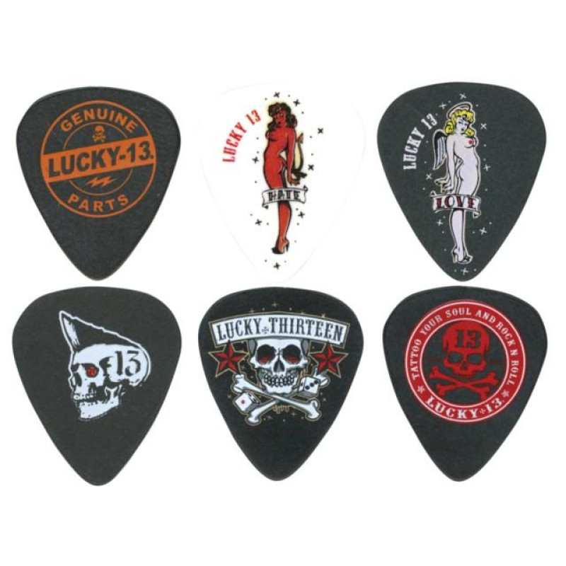 DUNLOP LUCKY 13 ARTIST SERIES PICK .73MM Медіатори