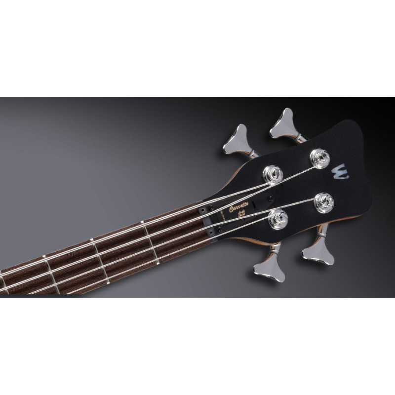 WARWICK Teambuilt Pro Series Corvette $$, 4-String (Nirvana Black Transparent Satin) Бас-гітара