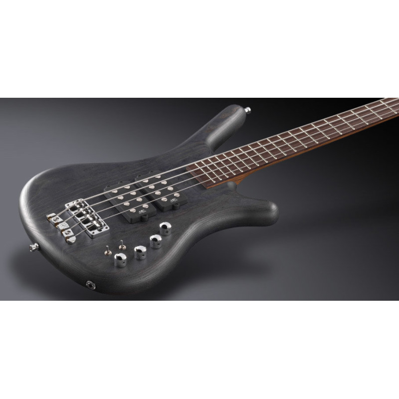 WARWICK Teambuilt Pro Series Corvette $$, 4-String (Nirvana Black Transparent Satin) Бас-гітара