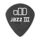 DUNLOP 482P.88 TORTEX PITCH BLACK JAZZ PLAYERS PACK 0.88 Медіатори