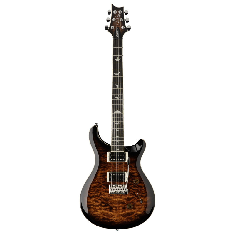 PRS SE Custom 24 Quilt (Black Gold Burst)