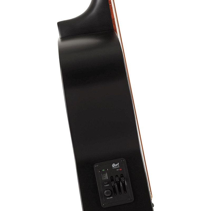 CORT AF510E (Black Satin) Акустична гітара