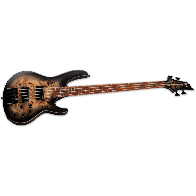LTD D-4 (BLACK NATURAL BURST SATIN)