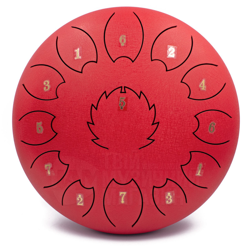 FZONE STD12I13N Red STEEL TONGUE DRUM Глюкофон