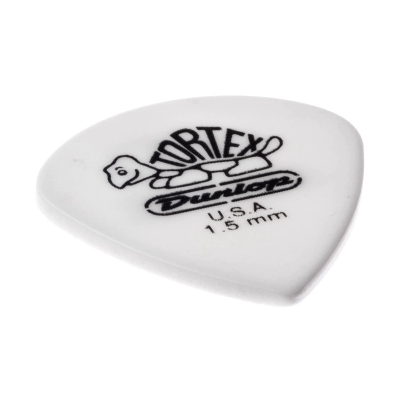 DUNLOP TORTEX WHITE JAZZ III PICK 1.50MM Медіатори
