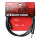 D'ADDARIO PW-S-05 Custom Series Speaker Cable (1.5m)