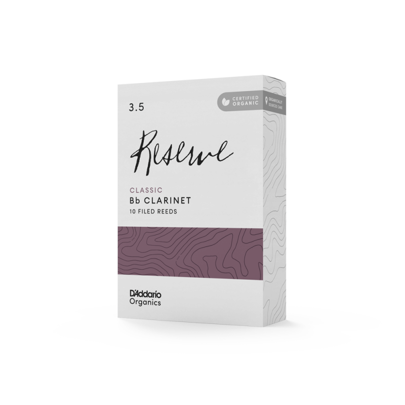 D`ADDARIO Organic Reserve Classic Bb Clarinet #3.5 - 10 Box