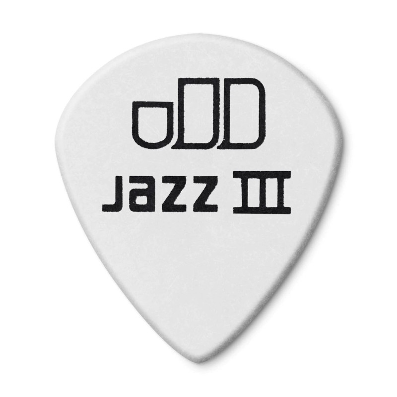 DUNLOP TORTEX WHITE JAZZ III PICK 1.35MM Медіатори