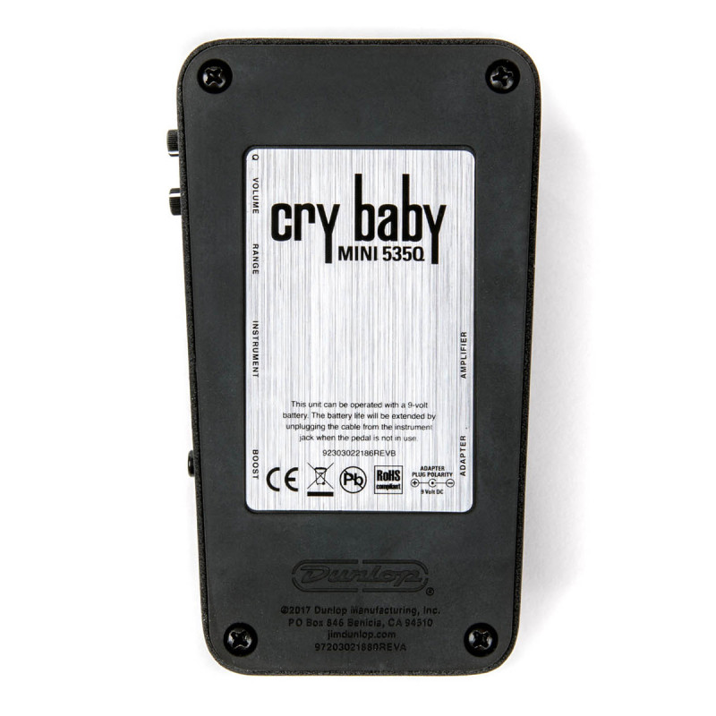 DUNLOP CRY BABY MINI 535Q WAH Педаль эффектов