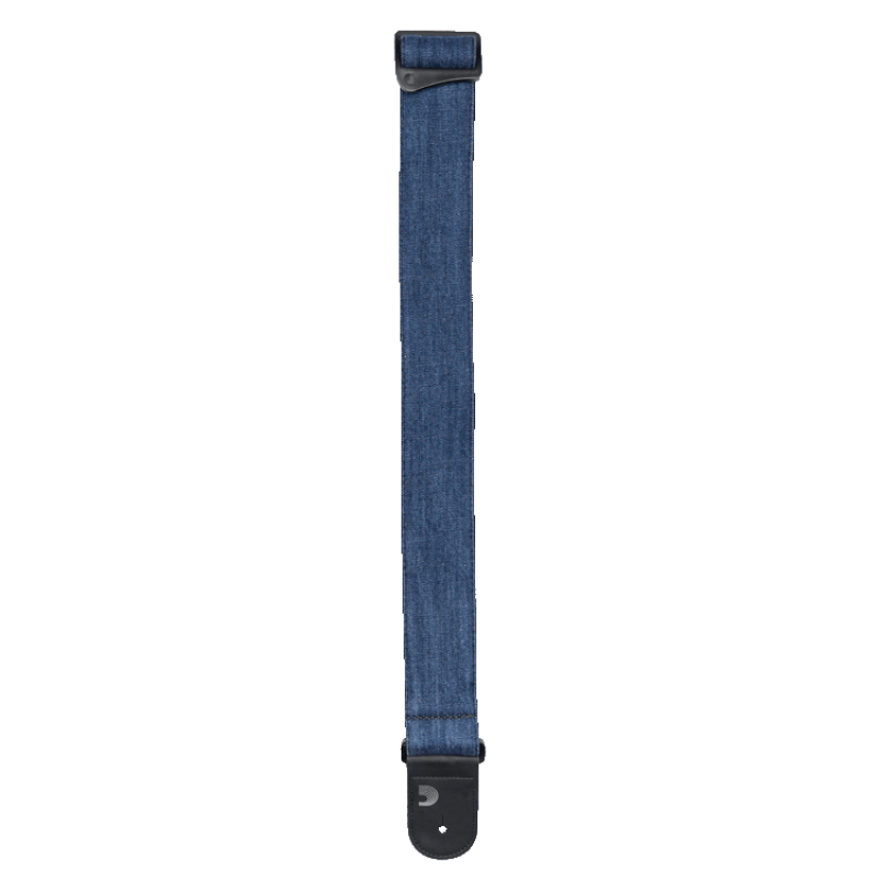 D'ADDARIO DENIM GUITAR STRAP (BLUE)