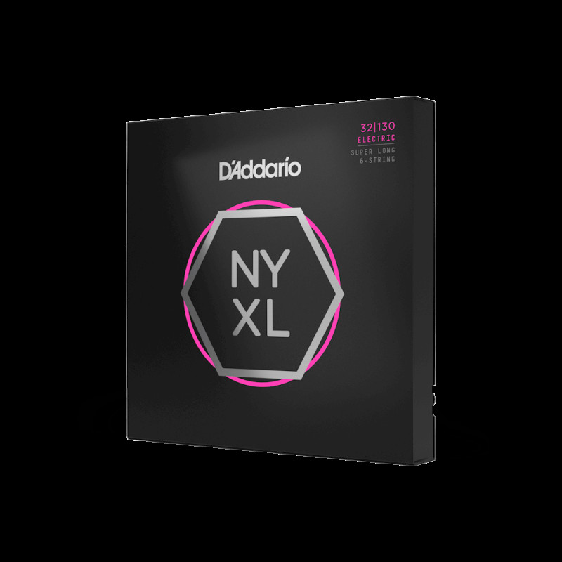 D‘ADDARIO NYXL32130SL NYXL BASS REGULAR LIGHT 6-STRING / Super Long Scale (32-130) Струни для бас-гітари