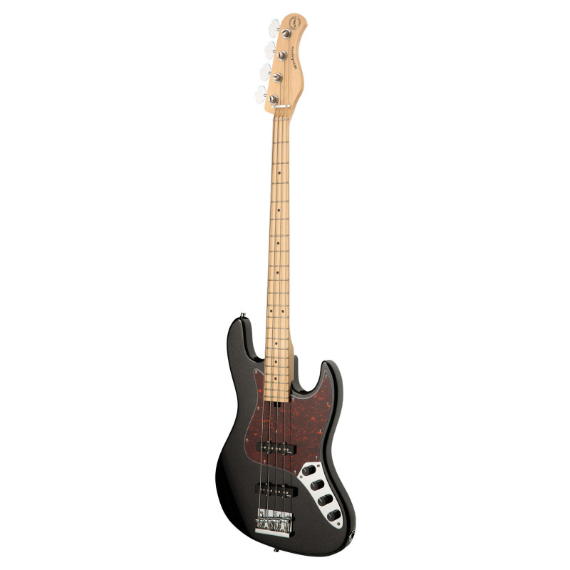 SADOWSKY MetroExpress 21-Fret Vintage J/J Bass, Maple, 4-String (Solid Black High Polish) Бас-гітара