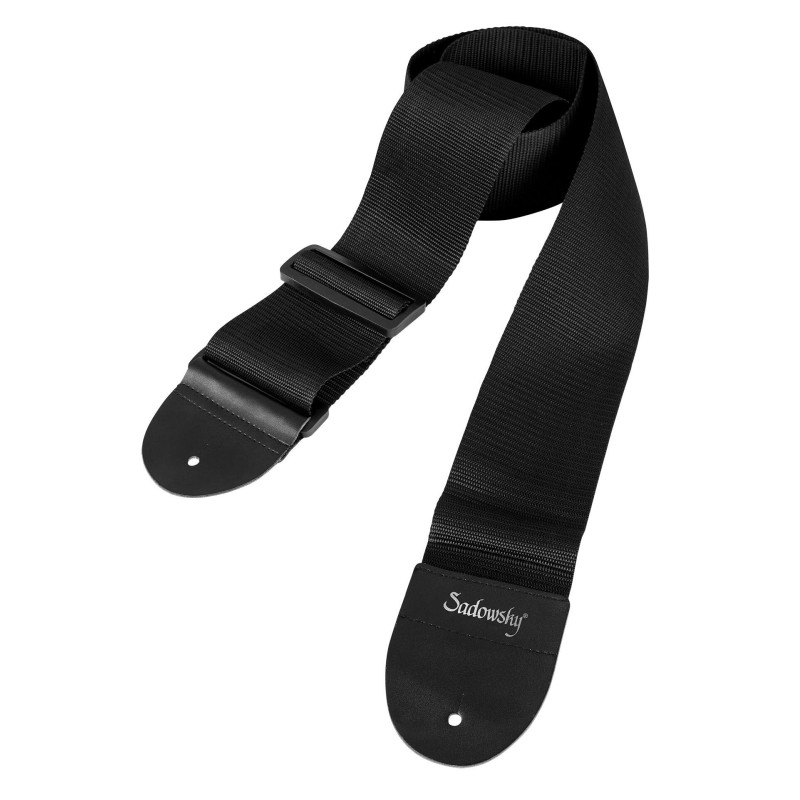 ROCKBAG RST NB SADOWSKY B - Sadowsky Nylon Bass Strap - Black