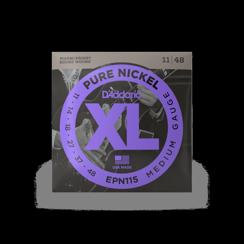 D’ADDARIO EPN115 XL PURE NICKEL BLUES/JAZZ ROCK (11-48) Струны для электрогитары